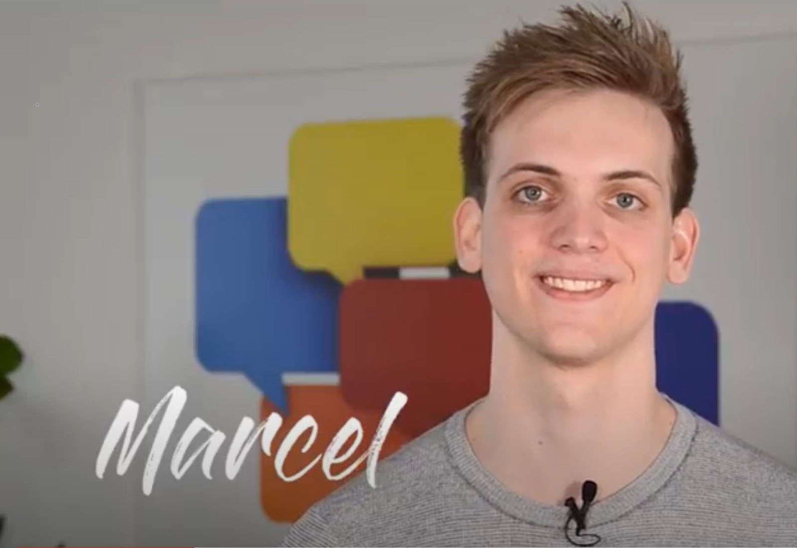 Bild Marcel Youtube-Video ECON Application