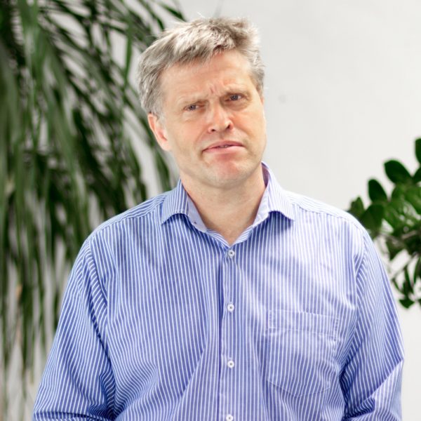 Portrait Ulrich Grimasse bei ECON Application