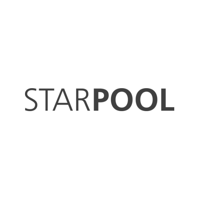 Logo Starpool schwarzweiß